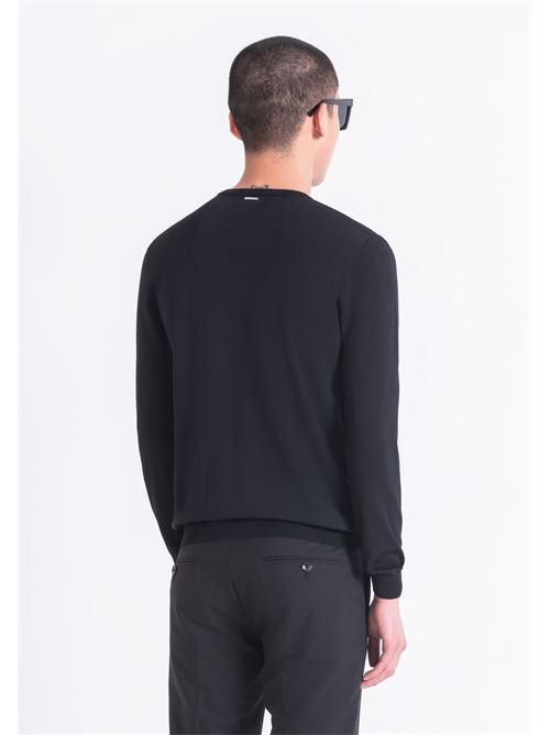 MAGLIA SUPER SLIM FIT IN FILAT ANTONY MORATO | MMSW01418 YA500084/9000